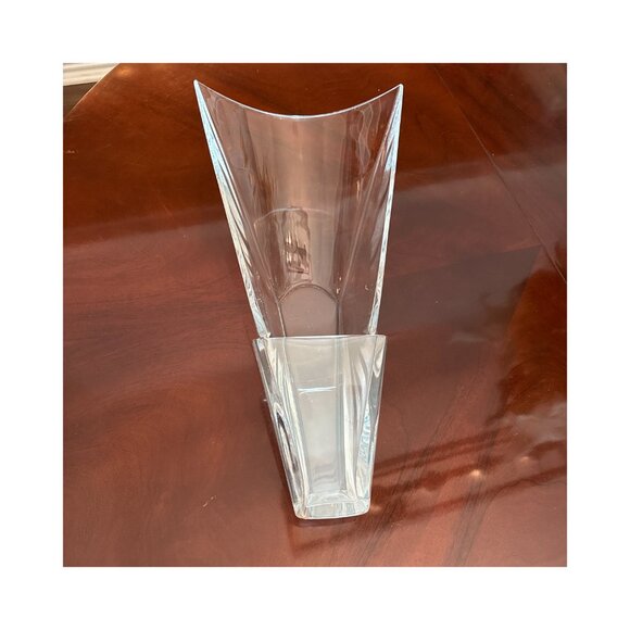 Baccarat Diva Crystal 20" Vase Largest size made - FABULOUS - Picture 1 of 10